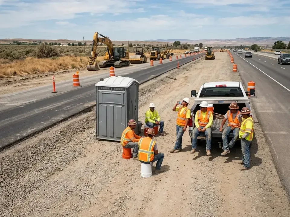 highway-road-construction-crew-007 — frequently asked questions, Porta Potty and Restroom Rentals in Reisterstown, MD